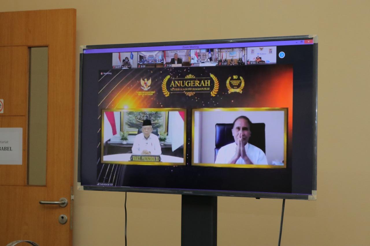 Raih Provinsi Informatif, Dalam Setahun Pemprov. Babel Naik 4 Tingkatan
